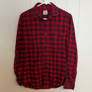 J.Crew‎ long sleeve button-down flannel size S